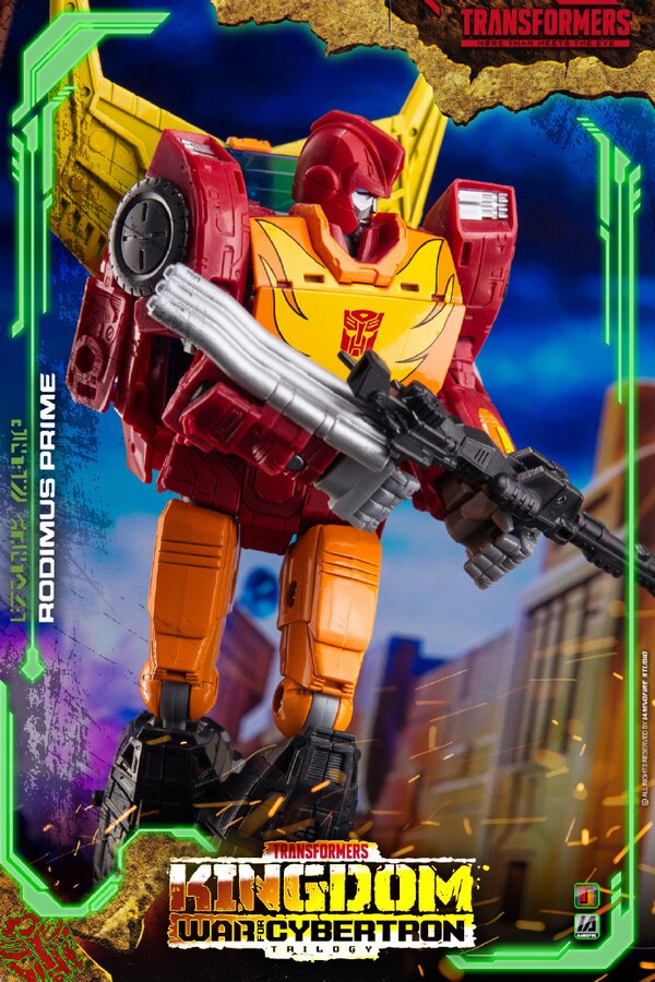 transformers generations war for cybertron kingdom rodimus prime commander action figure